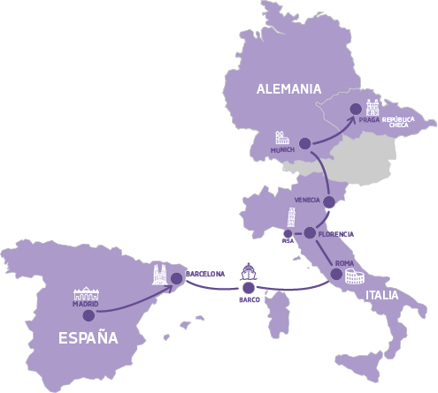Mapa de Madrid al Cielo