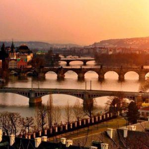 Trip from Budapest to Prague