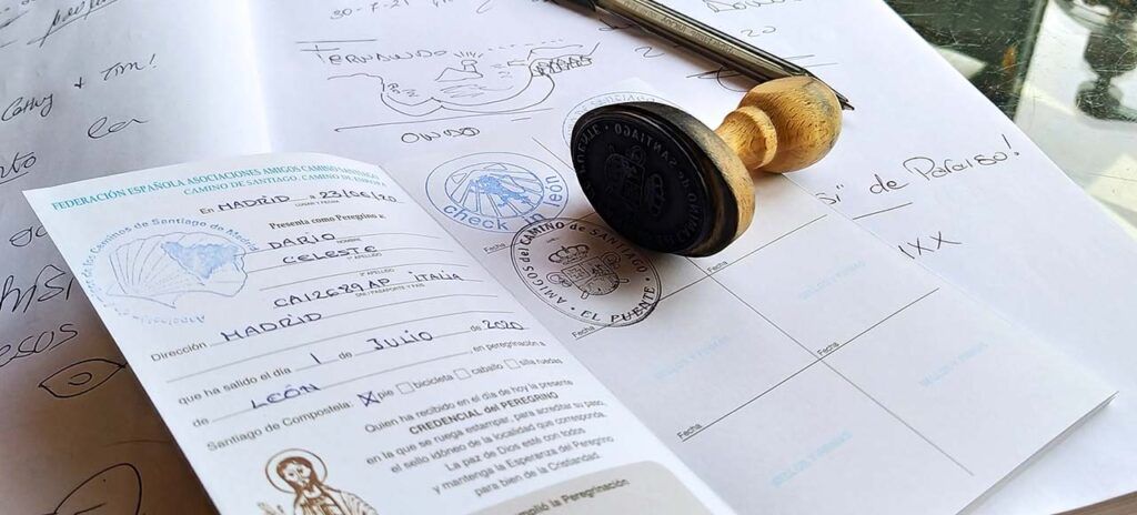 Camino de Santiago Compostela Credencial