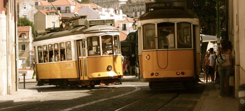 Portugal Lisboa Tranvía