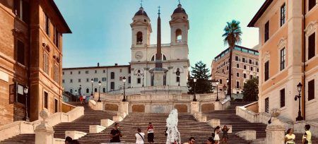qué ver en Roma italia Plaza España