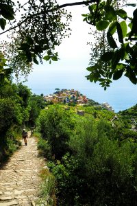 foto senderismo cinque terre